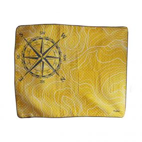 Foldable picnic blanket