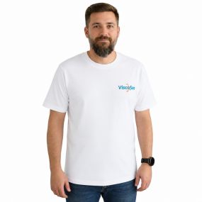 Iqoniq white unisex T-shirt