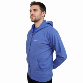 Iqoniq recycled cotton zip through hoodie 