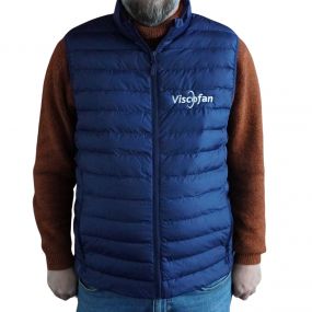 Iqoniq unisex recycled polyester bodywarmer navy 