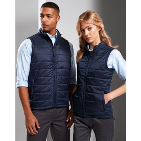 UNISEX RECYCLIGHT PADDED GILET navy XXL