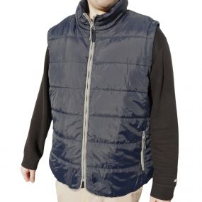Unisex QUILTED BODYWARMER navy M