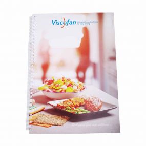 Notebook A4 with cover 100 sheets with FSC certificate Viscofan print