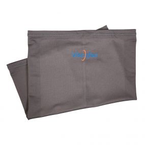 Multifunctional grey scarf